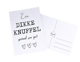 Kaart "Dikke knuffel"