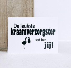 Cadeau kraamhulp “Kraamverzorgster thee”