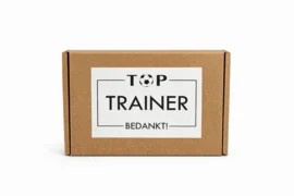 cadeau trainer einde seizoen | doosje chocoladeballen