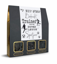 cadeau voetbaltrainer | D'rop luxe cadeauverpakking XL