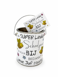 Gepersonaliseerd klassencadeau juf | Groeien en bloeien cadeaupakket