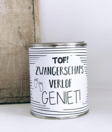 Zwangerschapsverlof cadeau | Blik