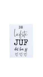 Bedankt juf “LEUK jaar Gebakken”