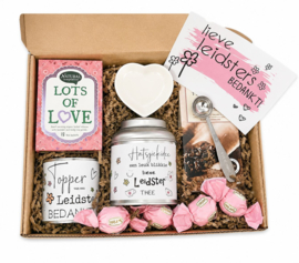 Leidster cadeau | Luxe cadeaupakket roze