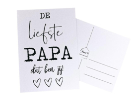 Kaart "Liefste papa"