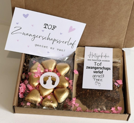 Cadeau zwangerschapsverlof | Verwenmoment verlof