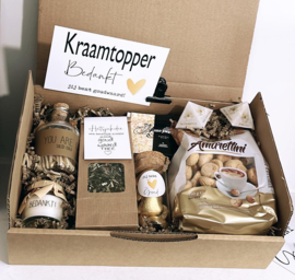 Cadeau voor de kraamhulp | Luxe cadeau pakket goud waard