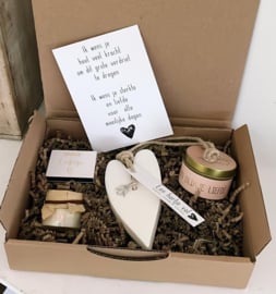 Cadeau sterkte bij overlijden | Condoleance cadeau box