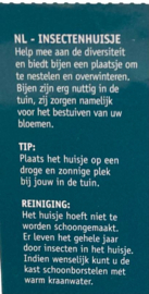 Afscheidscadeau meester of juf | Bijenhotel + bloemenzaadjes