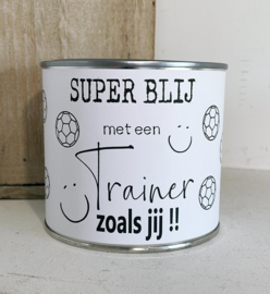 Cadeau trainer handbal | Cadeaublik BLIJ trainer
