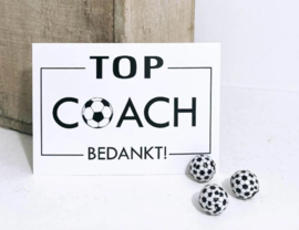 Cadeau coach | Blik coach :) + sleutelhanger