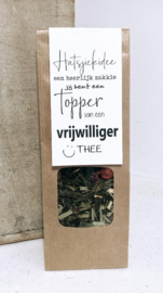 Vrijwilliger thee