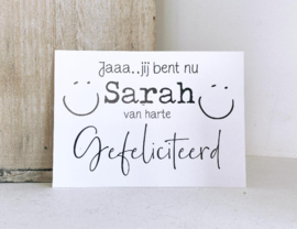 Kaart “Sarah”