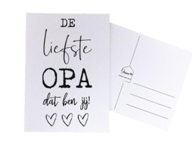 Kaart "Liefste opa"