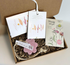 Brievenbus cadeau vrouw | Bloemetje voor jou