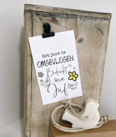 Bedankt lieve juf "Zeepje vogel"