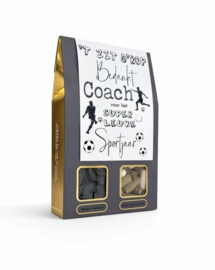 Cadeau voetbalcoach | D'rop luxe cadeauverpakking