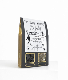 Cadeau voetbaltrainer | D'rop luxe cadeauverpakking