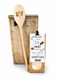 Juf cadeau | Boeren cake leuk jaar van gebakken