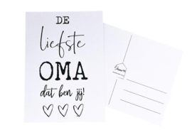 Kaart "Liefste oma"