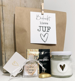 Cadeau juf | Jij bent goud waar pakketje