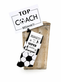 Cadeau voetbal trainer/coach | Voetbalsokken
