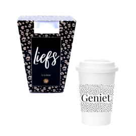Cadeau namens de klas | Cadeau pakket roze juf