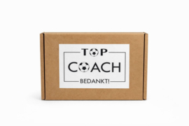 cadeau coach einde seizoen | Doosje chocoladeballen