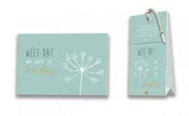 Hart onder de riem | Ik denk aan je luxe cadeau pakket