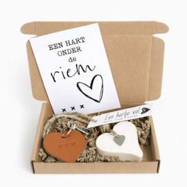 Hart onder de riem cadeau | Een doosje vol kracht, liefde en sterkte