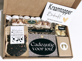 Cadeau voor de kraamzorg | A4 kraamtopper jij bent goud waard!