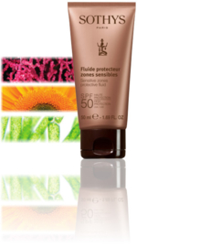 Sothys Sen­si­tive zones pro­tec­tive fluid SPF50