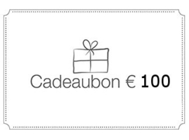 Gift voucher value € 100 - valid in our Beautycenter