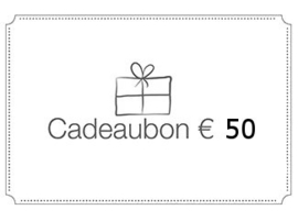 Cadeaubon € 50