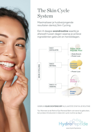 HydroPeptide The skin Cycling routine