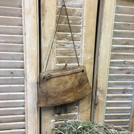 Oude houten bel elk item is uniek