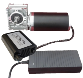 Elektromotorset 100W; 0 - 300 omw/min