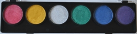 Palette Metallic 6 kleuren