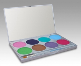 Paradise Make-up AQ 8-color Palette Pastel