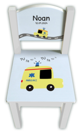 Stoeltje met naam | ambulance