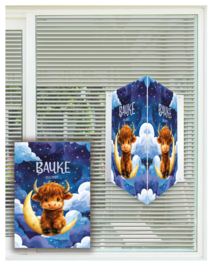 geboortebord ❤︎ raambord ❤︎ raamsticker | hooglander 082