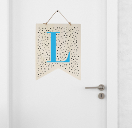 Vaandel Letter stippen