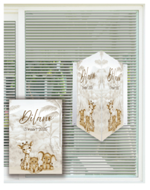 Raamsticker | jungle 044