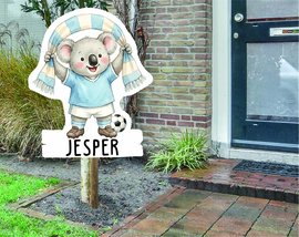 geboortebord ❤︎ raambord ❤︎ raamsticker | voetbal 115
