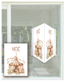 Raamsticker | circus 046