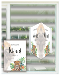 Raamsticker | leeuw 045