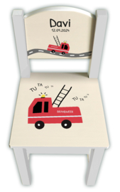Stoeltje met naam | brandweer