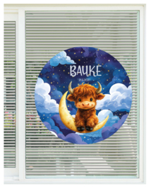 geboortebord ❤︎ raambord ❤︎ raamsticker | hooglander 082