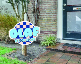 geboortebord ❤︎ raambord ❤︎ raamsticker | blokken 102