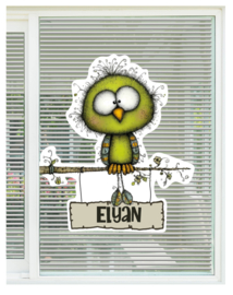 geboortebord ❤︎ raambord ❤︎ raamsticker | sillybird 073